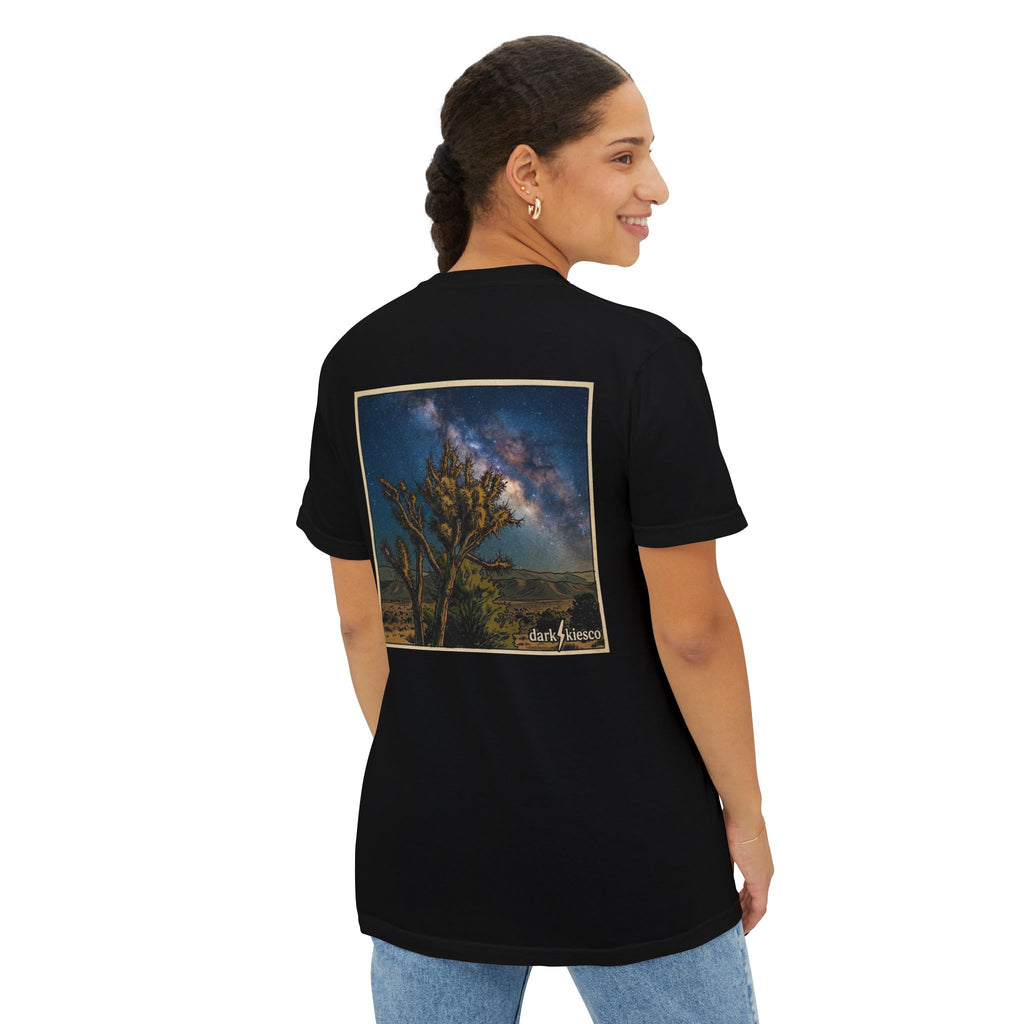 Night Sky Joshua Tree Pocket T-Shirt