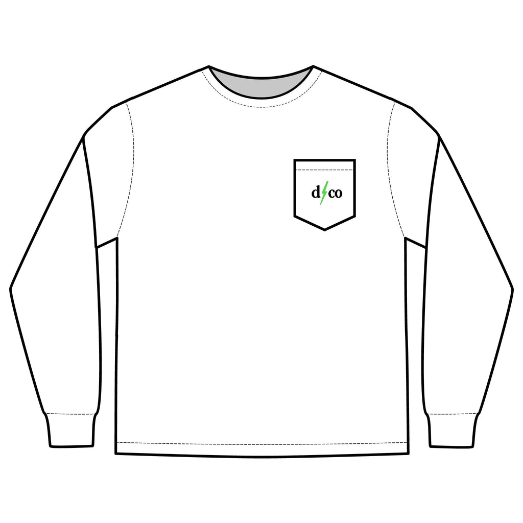 Milky Way Joshua Tree - Long Sleeve Pocket Tee