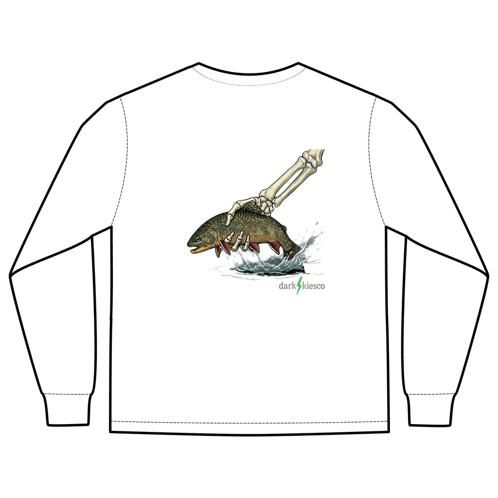 Trout catch -  Pocket Long Sleeve Tee