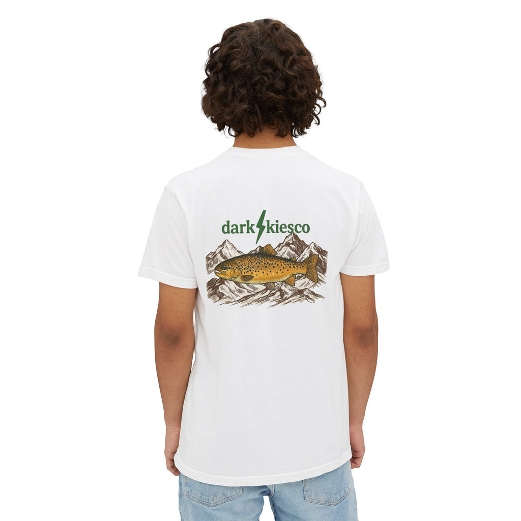 Brown Trout Mountains - Fishing Pocket Tee