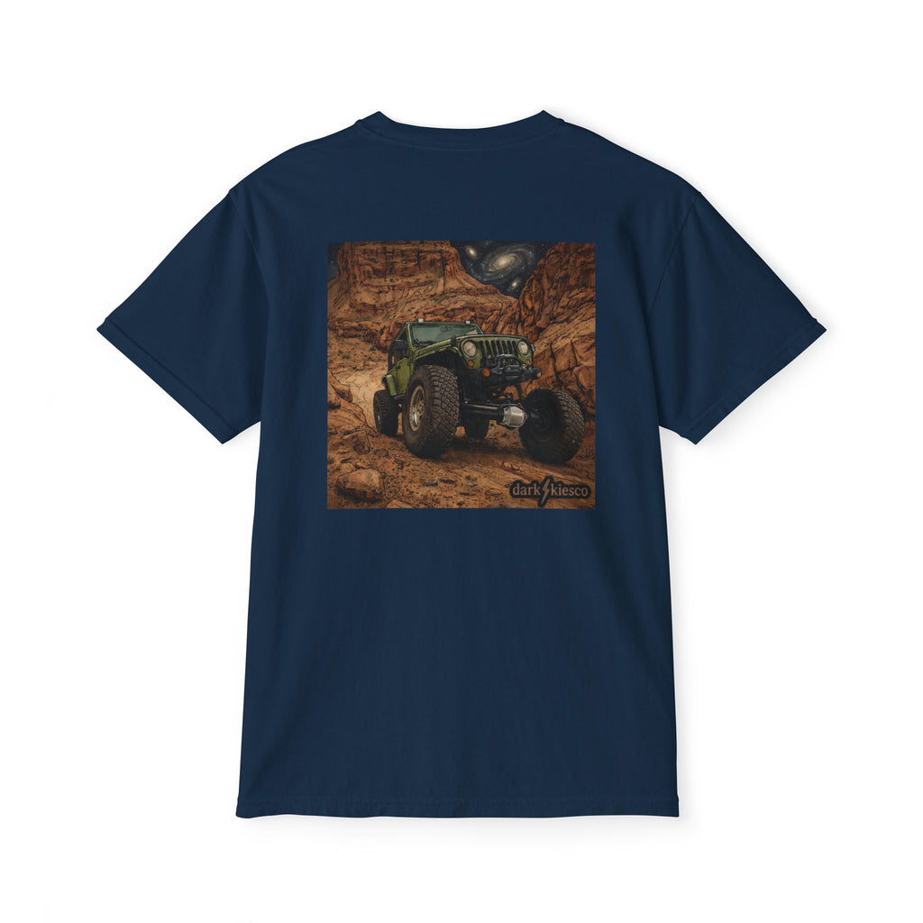 Jeep Night - Pocket T-Shirt
