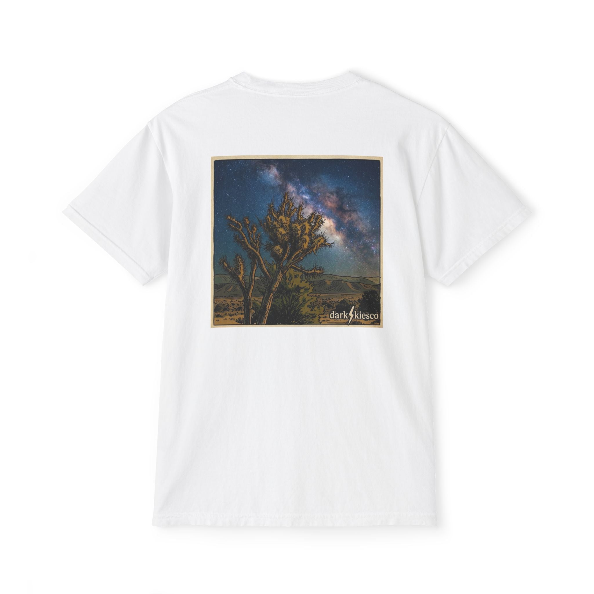 Night Sky Joshua Tree Pocket T-Shirt