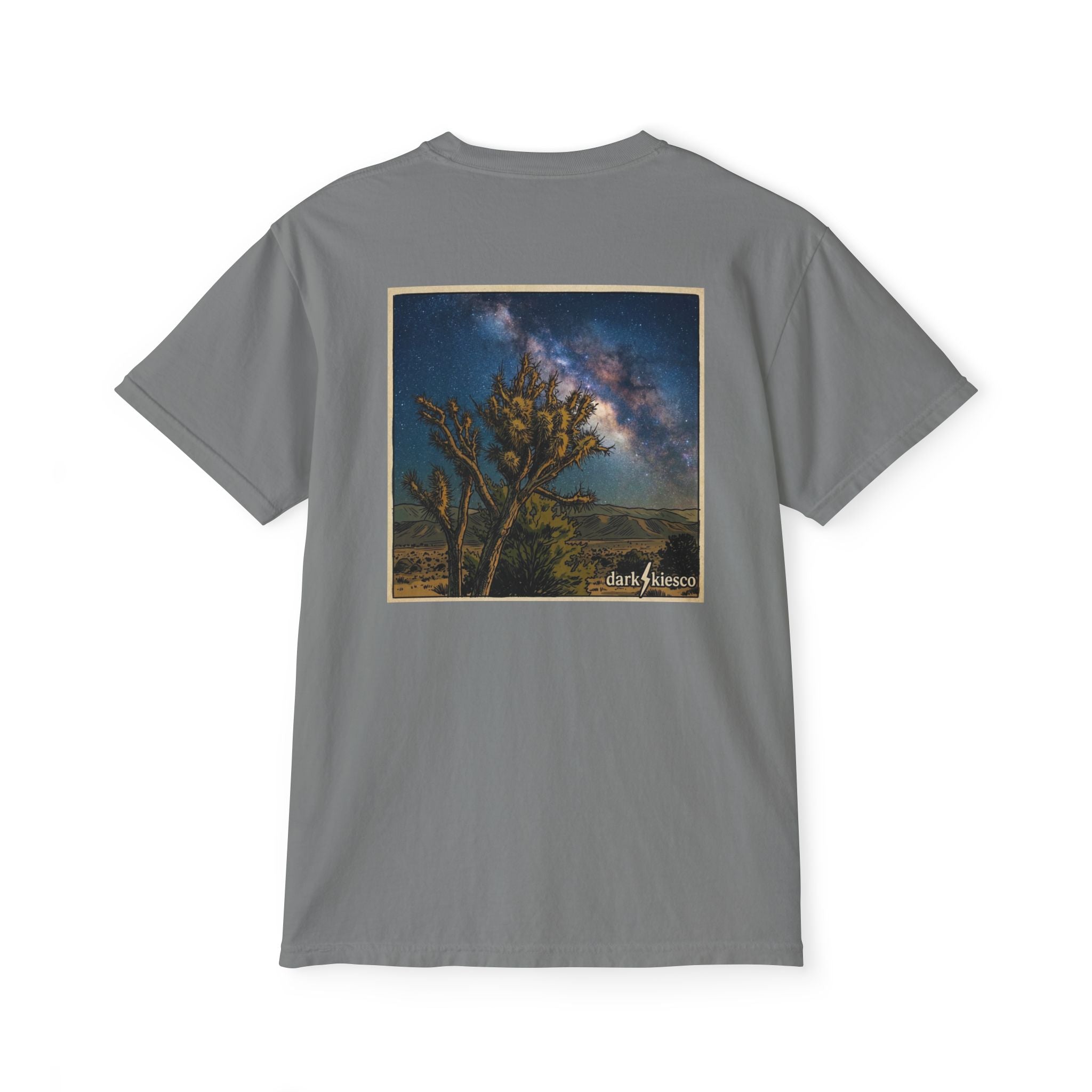 Night Sky Joshua Tree Pocket T-Shirt
