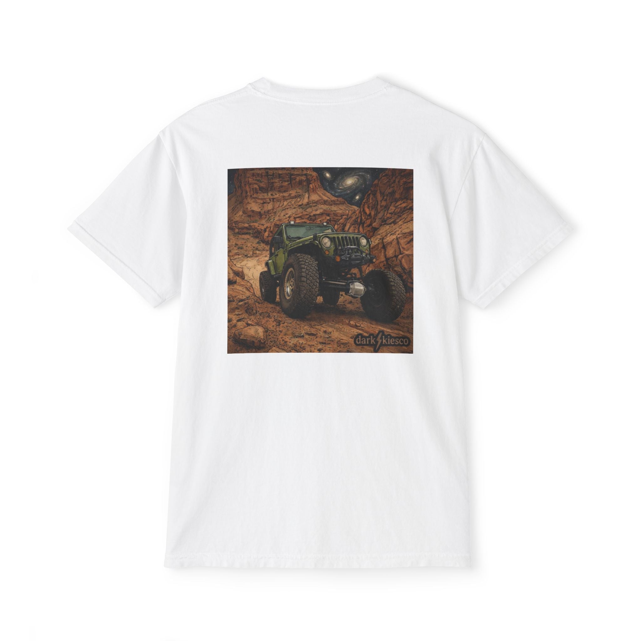 Jeep Night - Pocket T-Shirt