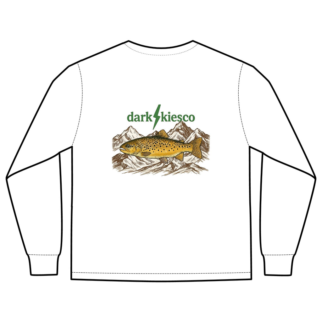 Brown Trout Mountains - Pocket Long Sleeve Tee