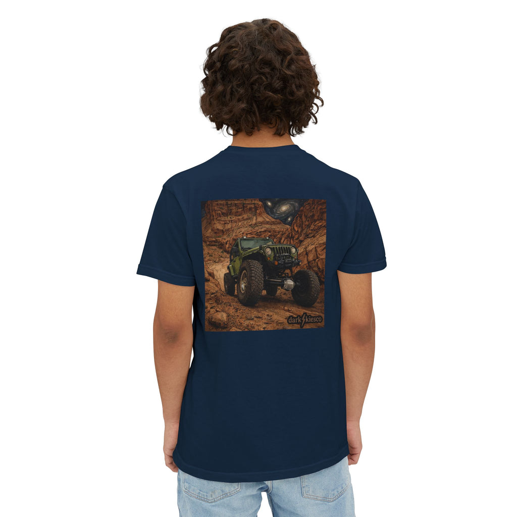 Jeep Night - Pocket T-Shirt