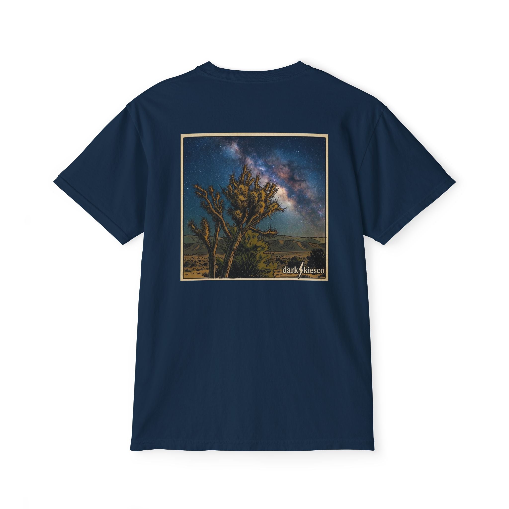 Night Sky Joshua Tree Pocket T-Shirt