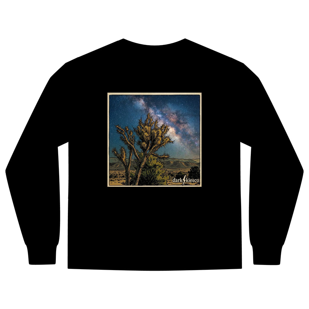 Milky Way Joshua Tree - Long Sleeve Pocket Tee