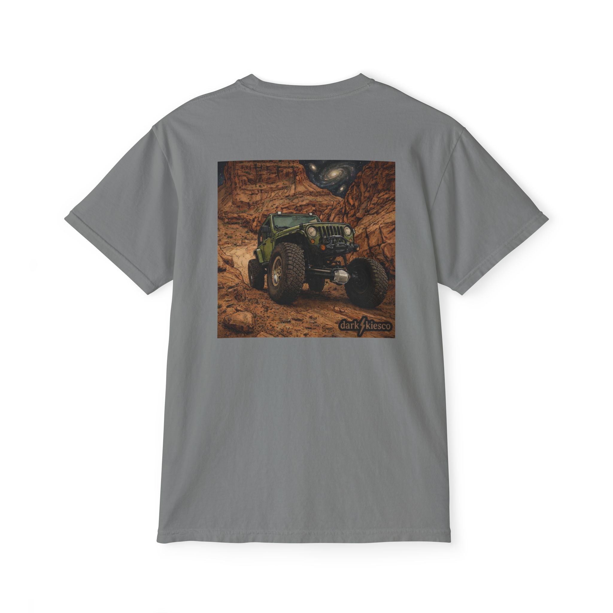 Jeep Night - Pocket T-Shirt